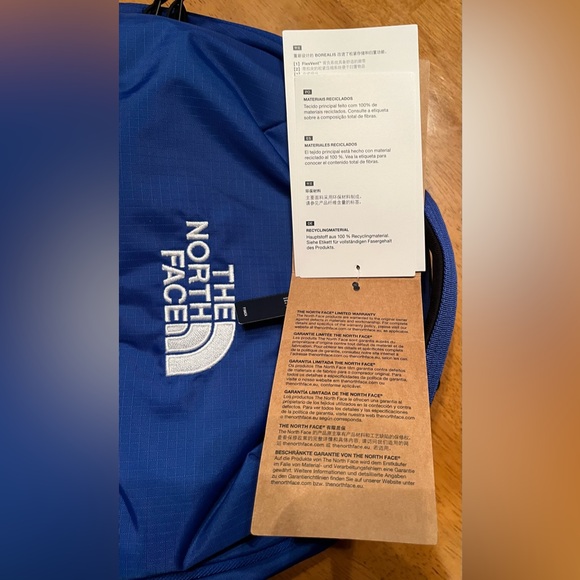 The North Face Rugged Borealis backpack in Blue and Black - Picture 11 of 12